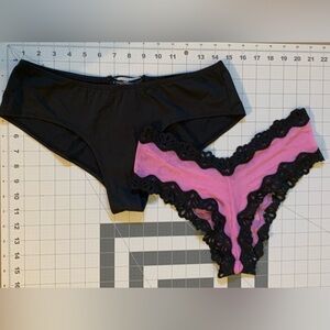 Victoria’s Secret Sexy Little Things panties, 2 pieces, preowned